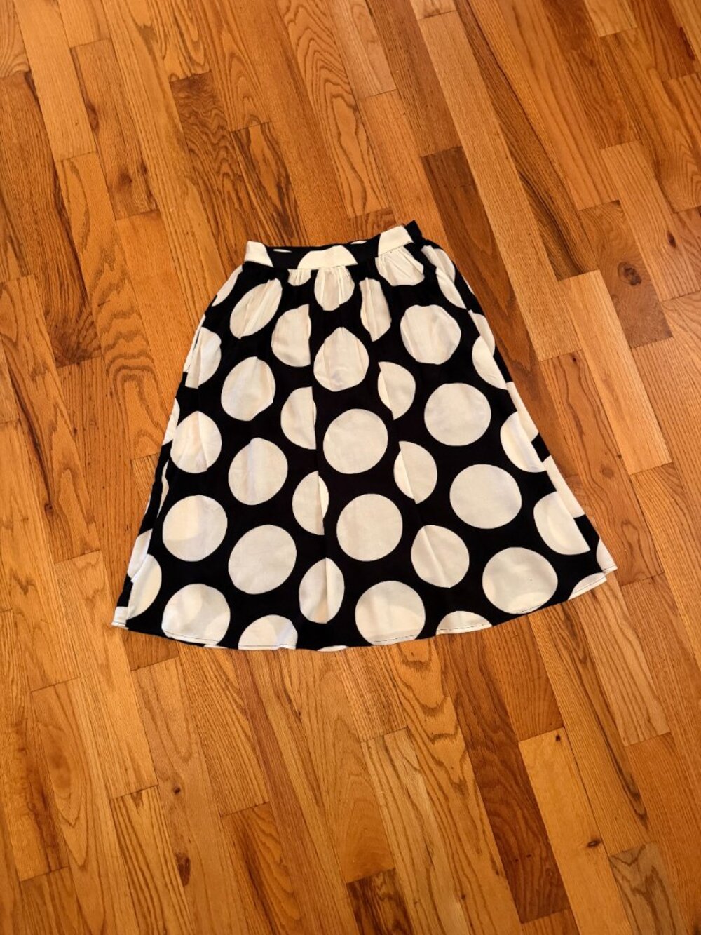 Modcloth Black and White Skirt NWOT